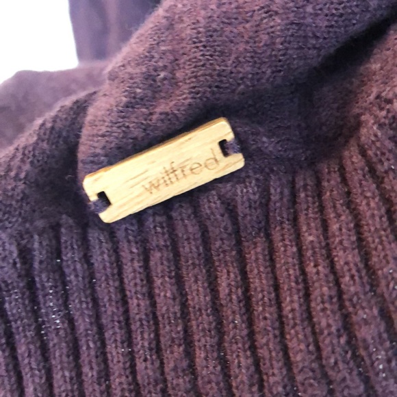 Aritzia Wilfred Purple Cardigan - Picture 3 of 5